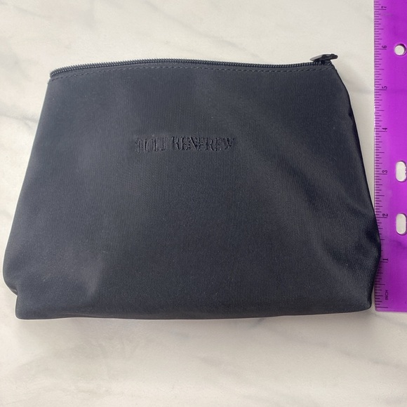 Black Holt Renfrew makeup bag Y2K 90's BNWOT vintage - Picture 10 of 10